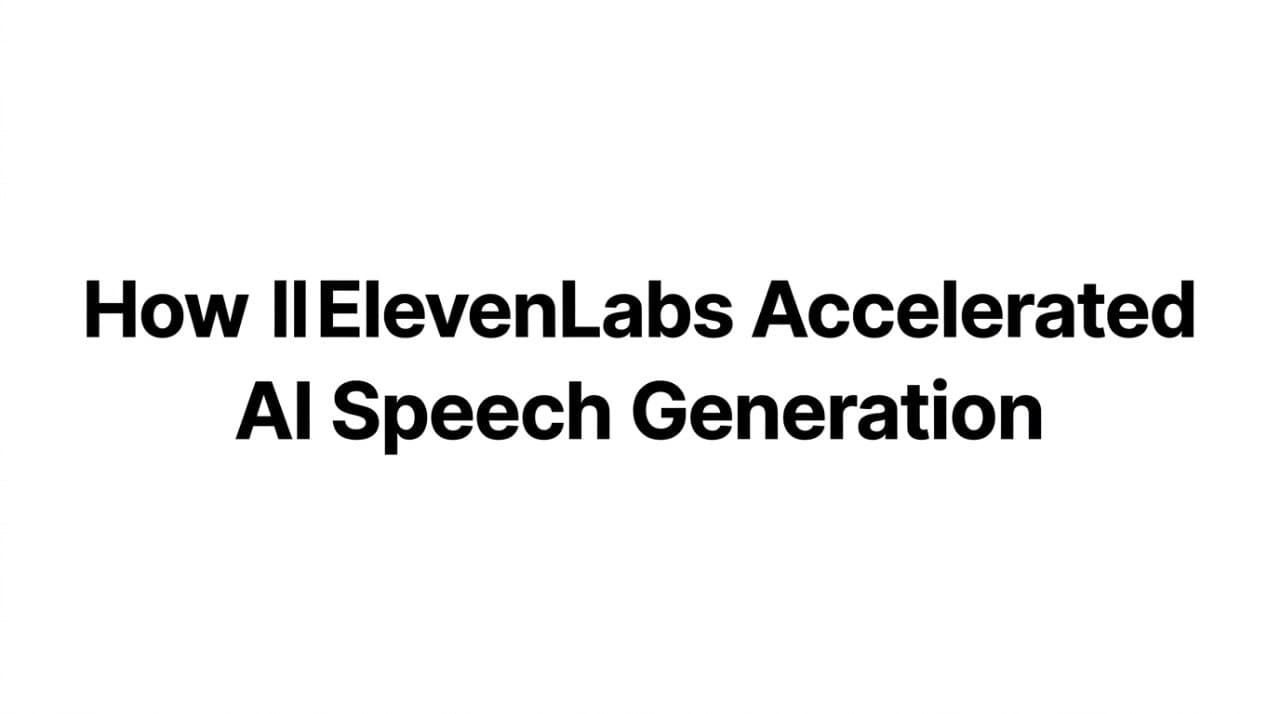How ElevenLabs Accelerated AI Speech Generation Adoption & Built a $1B+ Empire via Creator-Led Growth