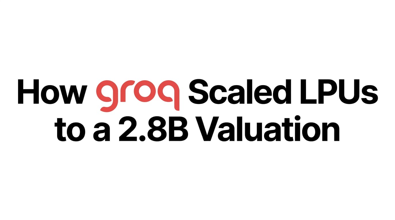 How Groq Scaled LPUs to a 2.8B Valuation